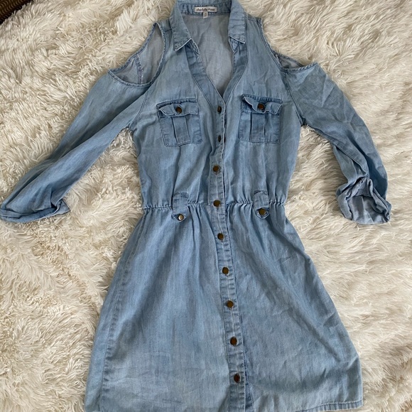Charlotte Russe Dresses & Skirts - Charlotte Russe denim dress